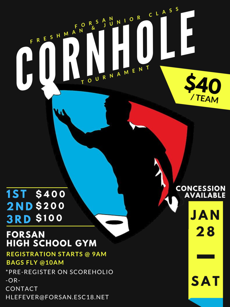 Cornhole Tournament fundraiser