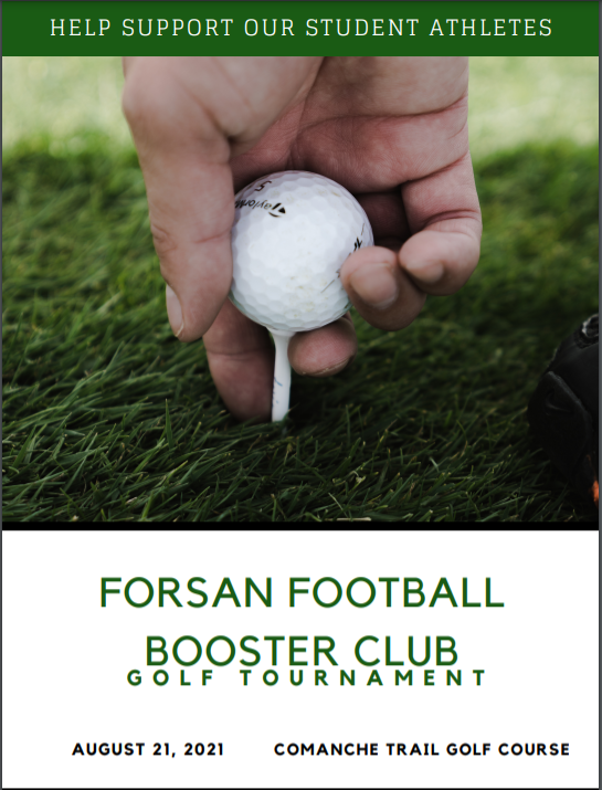 Booster Football golf tournament
